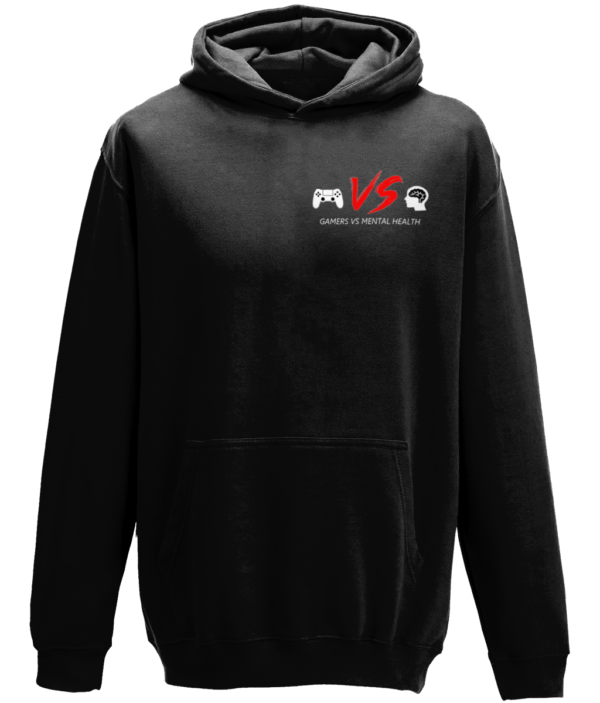 Gamers Vs Mental Health Logo Hoodie