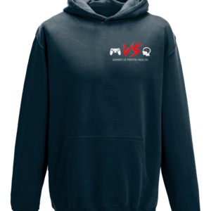 Gamers Vs Mental Health Logo Hoodie