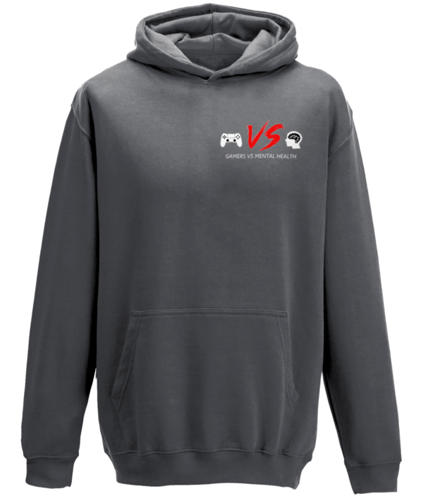 Gamers Vs Mental Health Logo Hoodie - Image 3