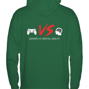 Gamers Vs Mental Health Logo F&B