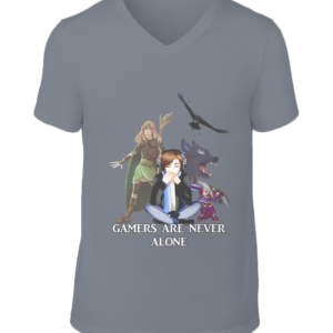 Gamers Are Never Alone Mens Tshirt