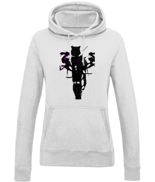 Goth Gamer Girlie College Hoodie