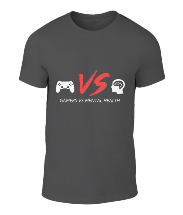 Unisex Short Sleeve Gamers Vs Mental Health T-Shirt