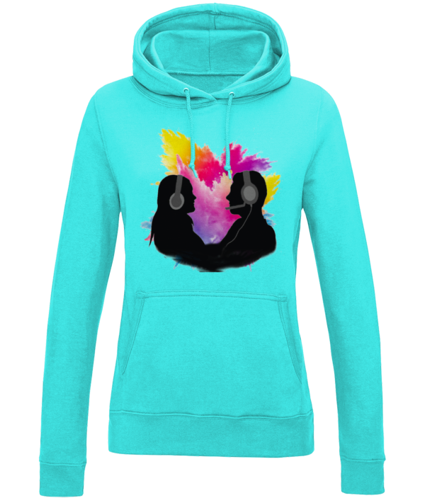 Womens Gamers Together Hoodie - Image 6