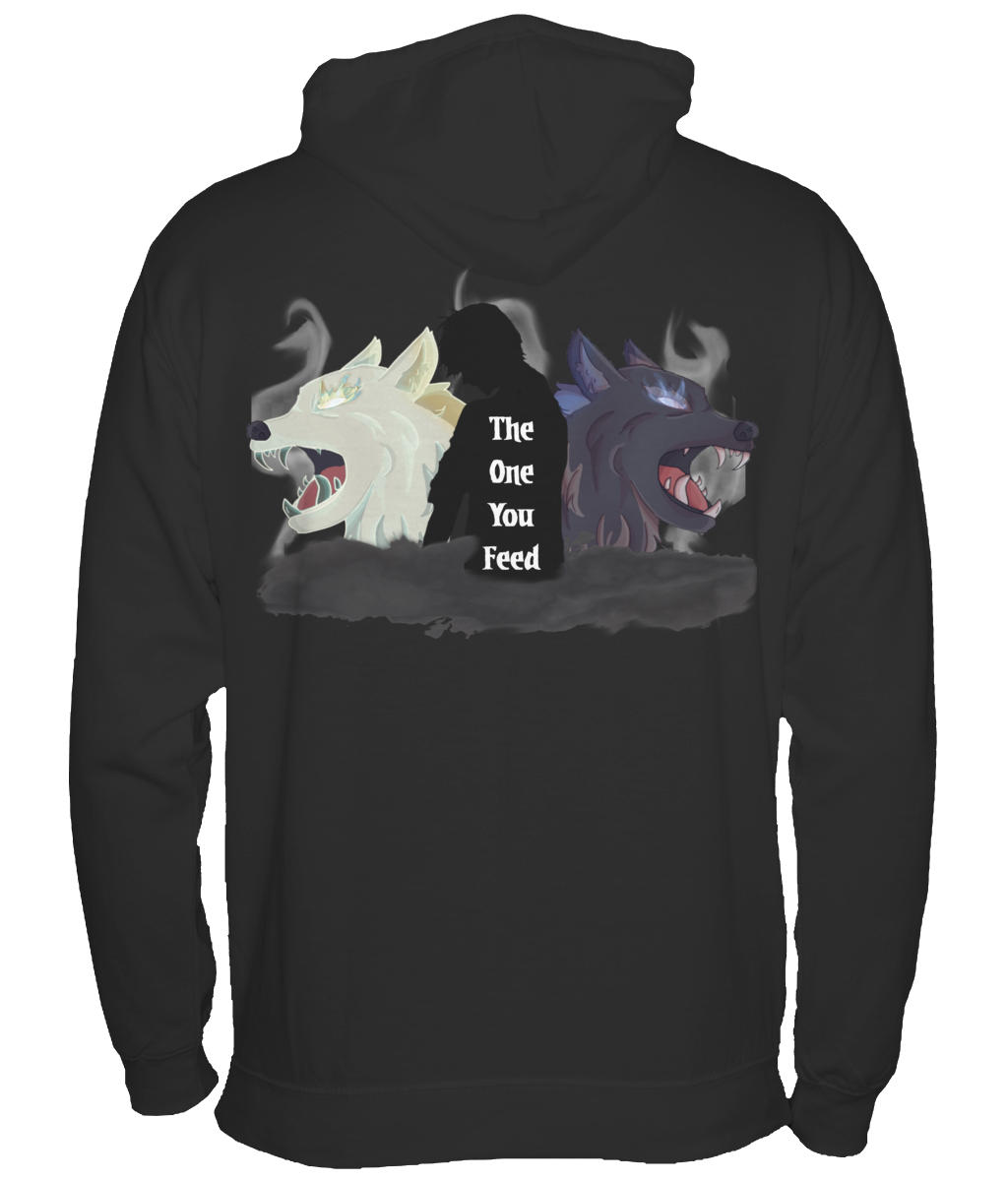 Gamers Vs Mental Health – The Wolf You Feed – AWDis Varsity Hoodie