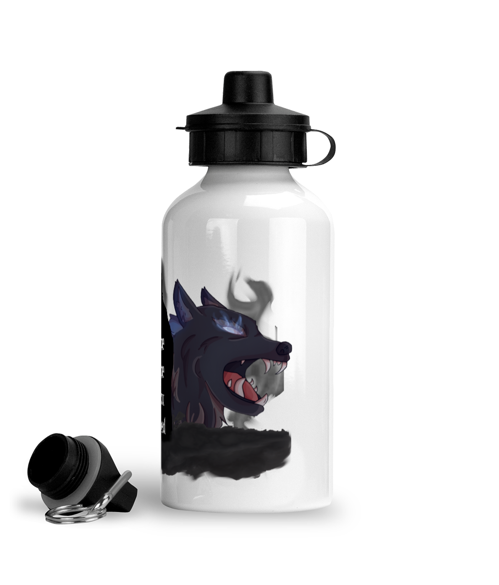 Aluminium Sports Water Bottle The wolf you feed