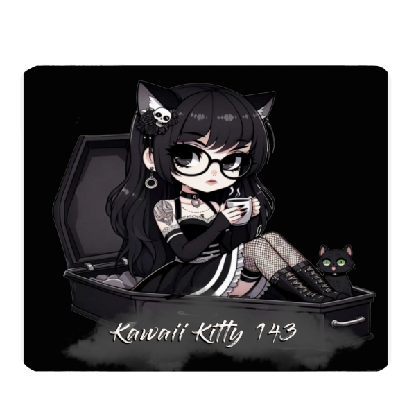 KawaiiKitty143 and Salem Mousemat